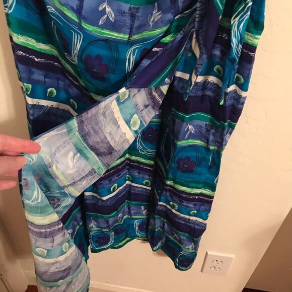 Jessica Howard Faux Tie Slit Dress - Picture 5 of 8